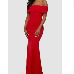Wedding Guest Dress!!! ChengDe You Gown Red Mermaid Style Size 6